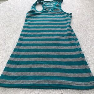 SWS  sleeveless tshirt size med, blue and grey. New or like new